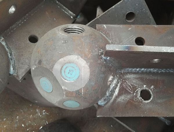 灵宝螺栓球球塞，网架配件