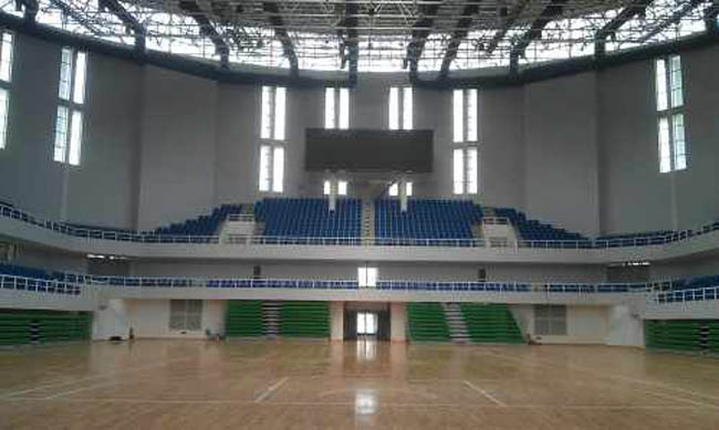 灵宝体育场看台网架工程